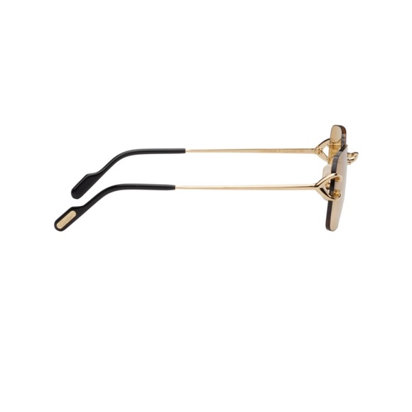 CARTIER
Gold 'C de Cartier' Sunglasses - Picture 5 of 8